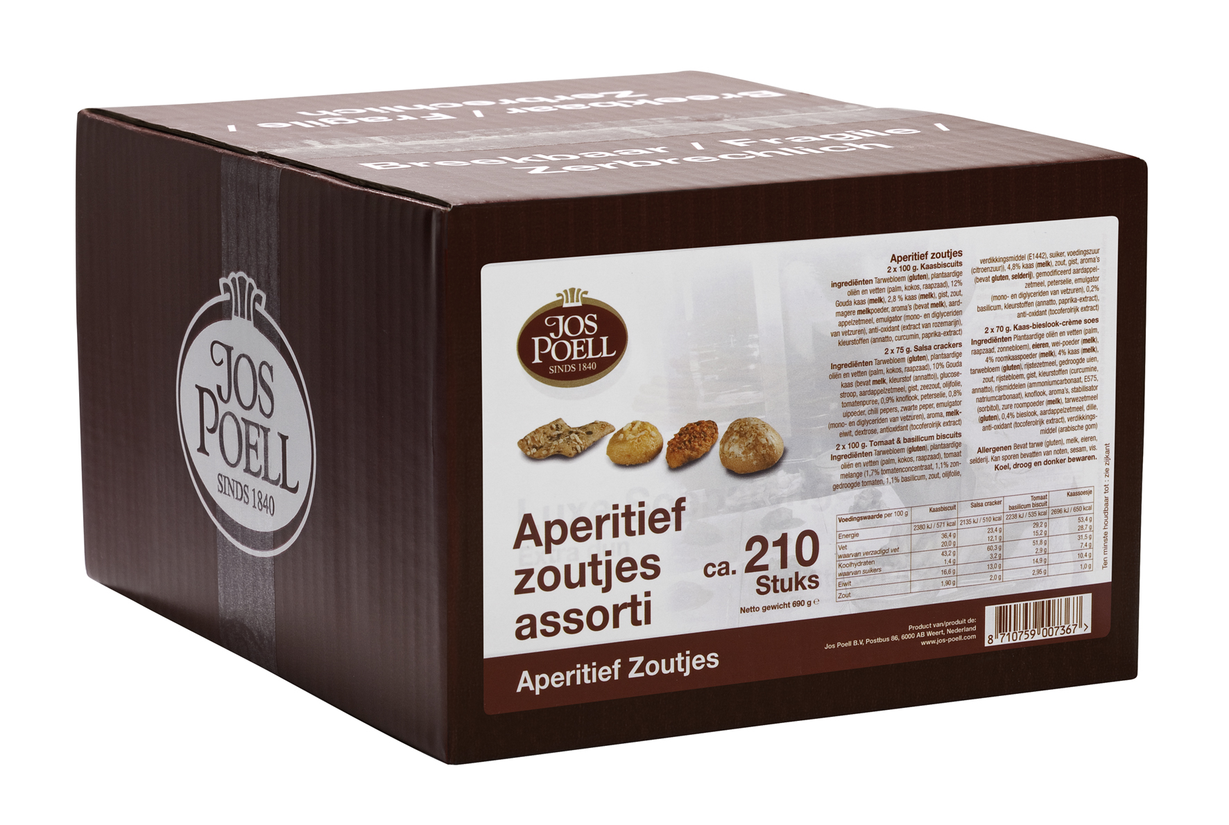 Aperitief zoutjes assorti Aperitief zoutjes assorti