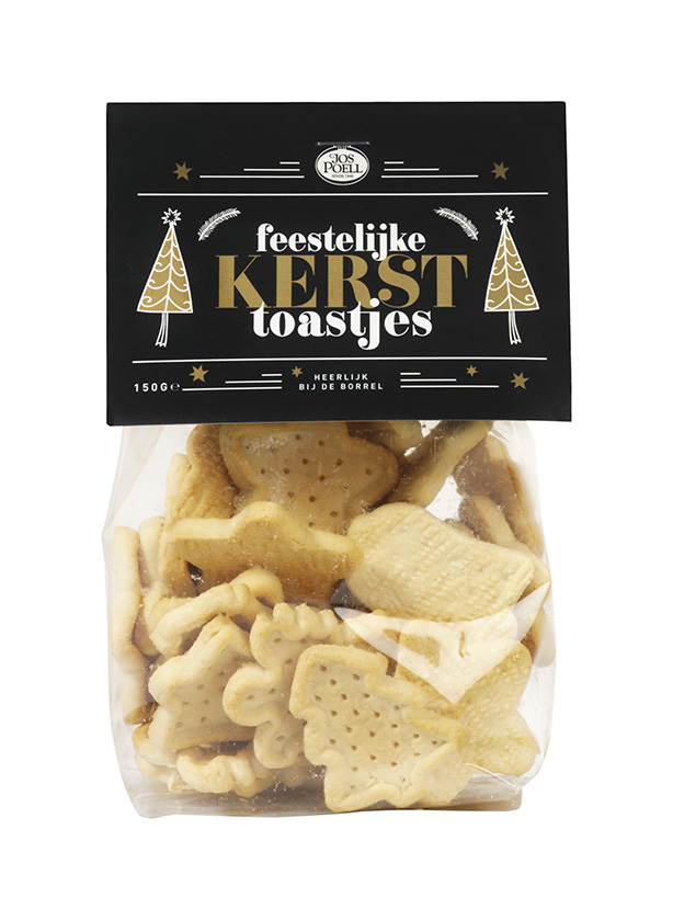 Feestelijke Kerst toastjes groen Feestelijke Kerst toastjes groen
