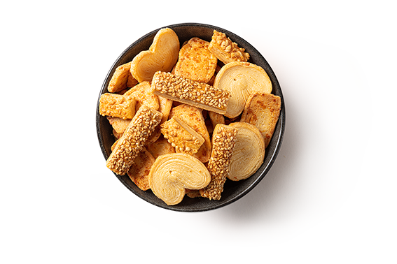 Bladerdeegbakjes zonder dop - 45 stuks