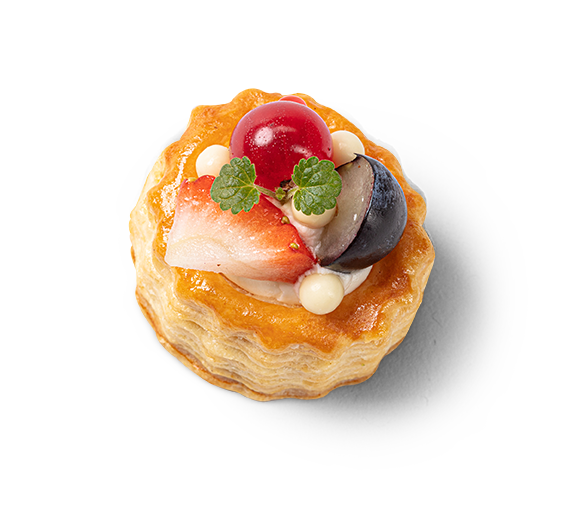 Bladerdeegbakjes zonder dop - 45 stuks