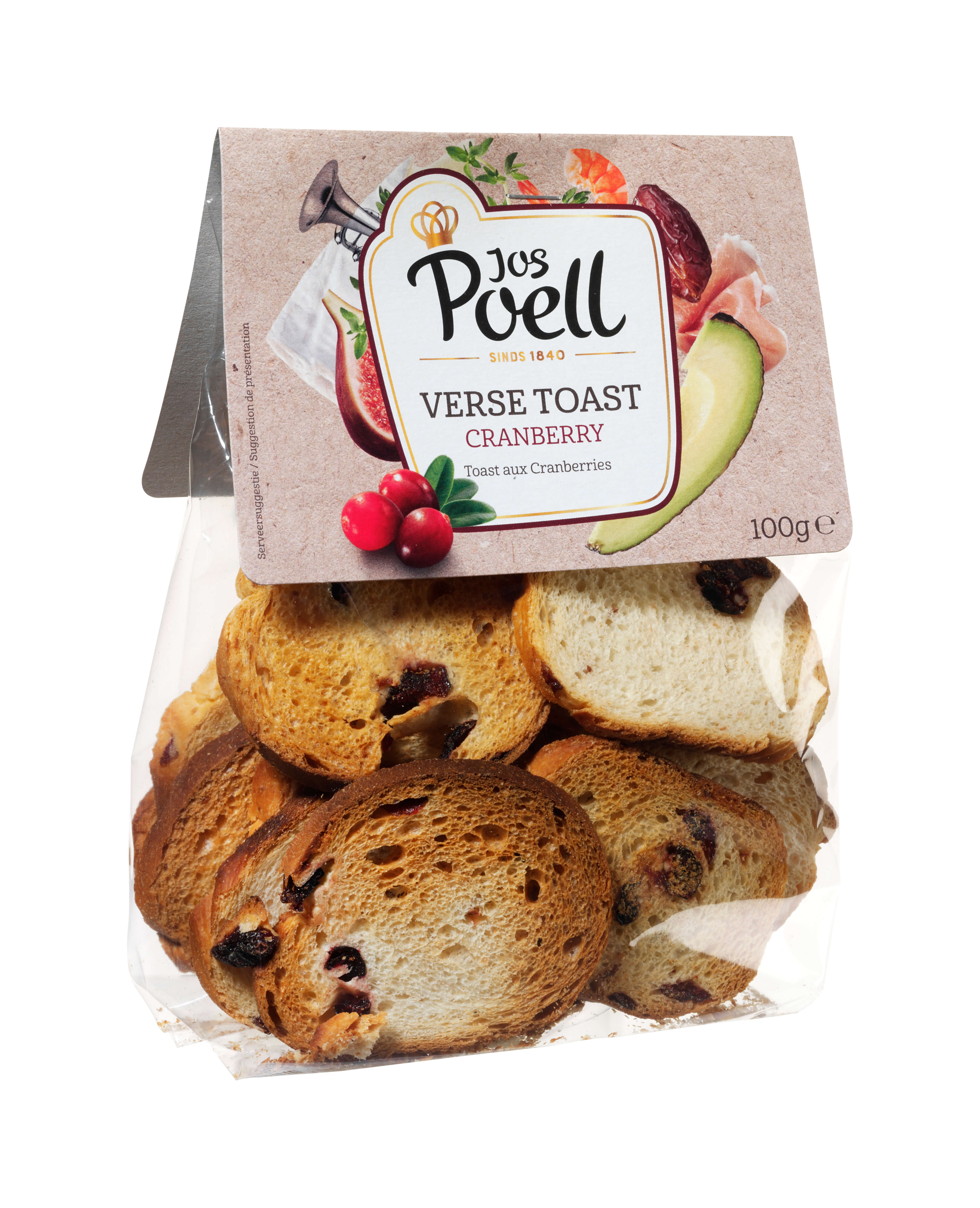Verse Toast met Cranberry Verse Toast met Cranberry