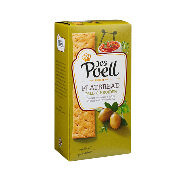 Flatbread olijf & kruiden Flatbread olijf & kruiden