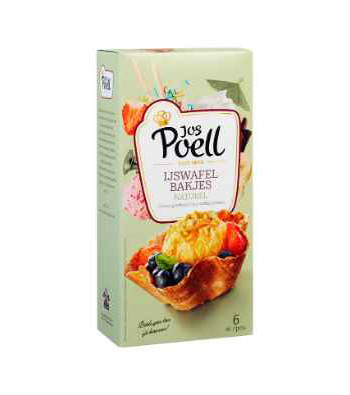 IJswafel bakjes naturel IJswafel bakjes naturel