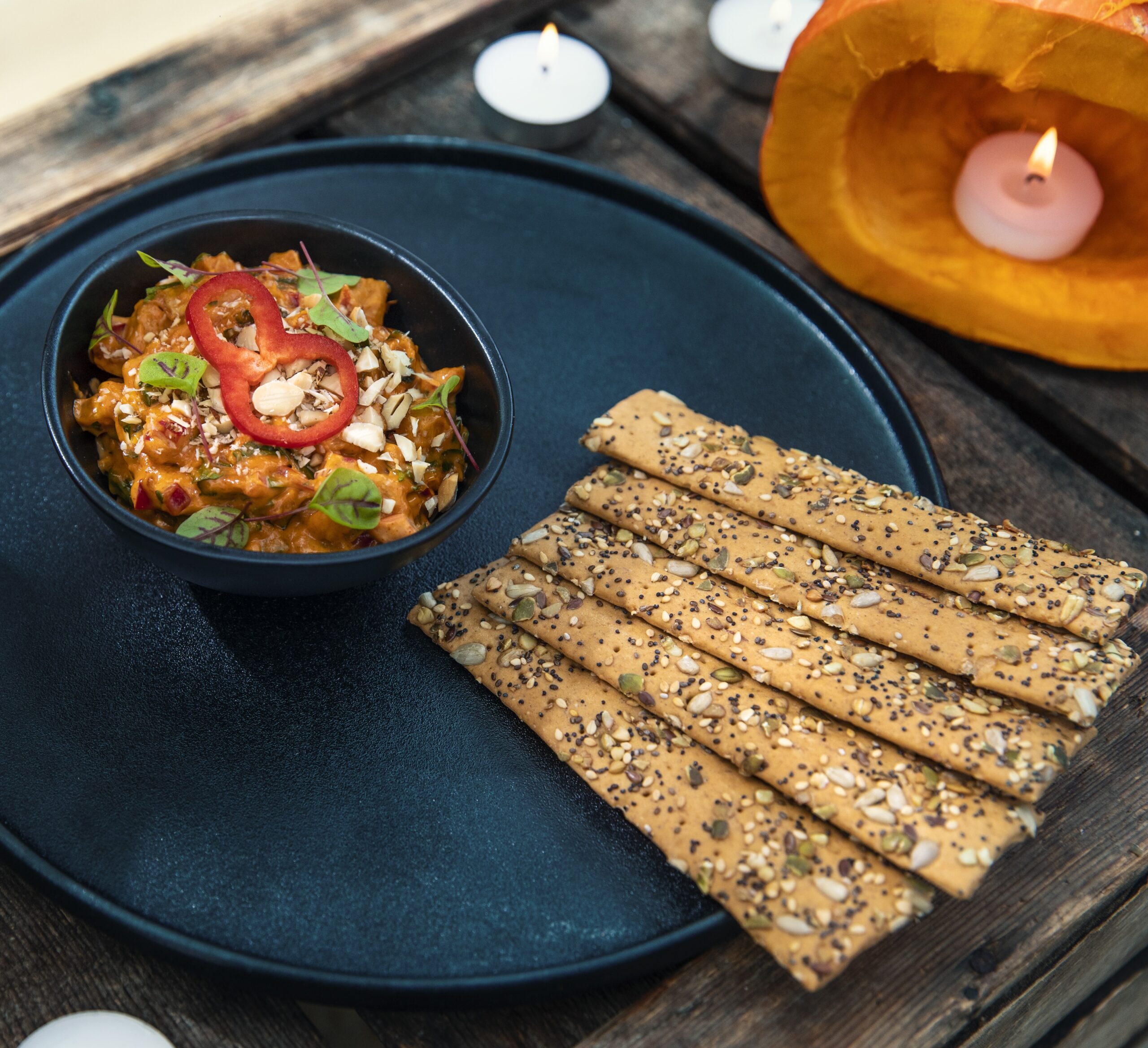 flatbread-met-pompoenchutney