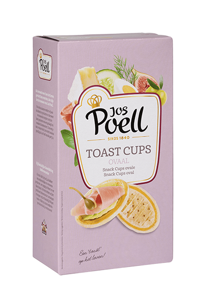 Toast Cups Ovaal